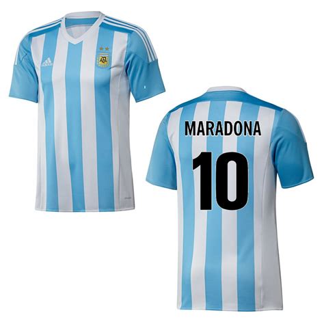 Diego Maradona Argentina Soccer Jersey – Eurosport Soccer Stores