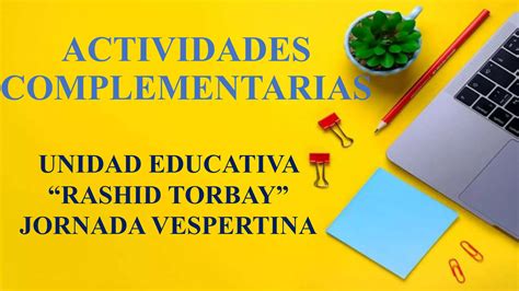 ACTIVIDADES COMPLEMENTARIAS Pptx