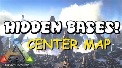 Hidden Bases Center Map Top 5 Solo Pvp Base Locations Ark Survival Evolved Base Locations