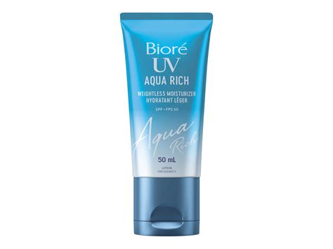 Biore Uv Aqua Rich Weightless Moisturizer Spf 50 50ml