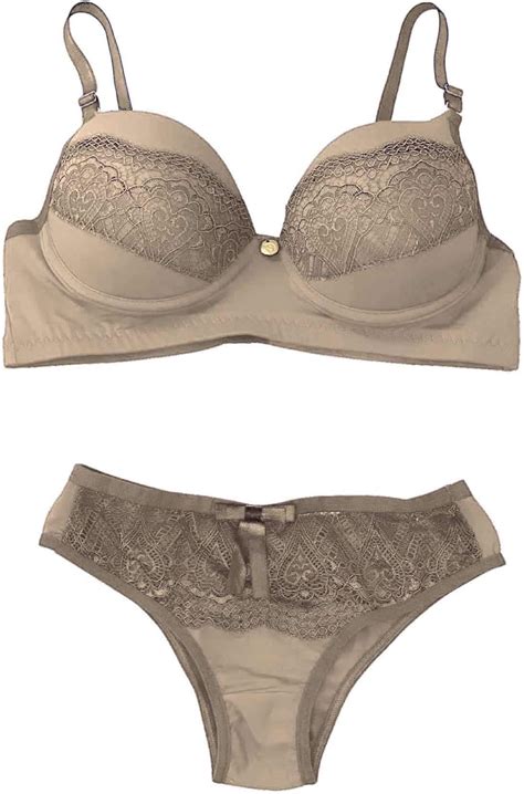 Amazon Mybrand Alice Lingerie Set Beige Clothing