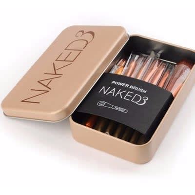 Naked 3 Professional Mini Brush Set 12 Pieces Konga Online Shopping