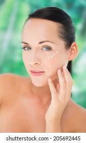 Beautiful Nude Brunette Posing Hands On Stock Photo 206403052 Shutterstock