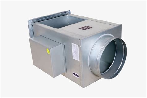 polished aluminium commercial variable air volume unit shape circular