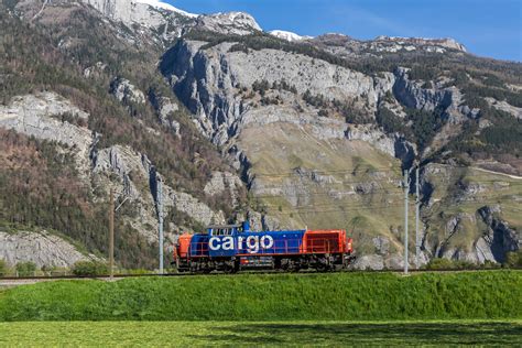 Am Der Sbb Zwischen Felsberg Und Chur West