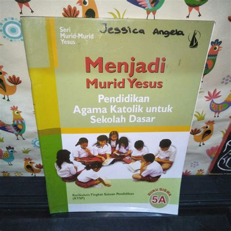 Jual BUKU MENJADI MURID YESUS PENDIDIKAN AGAMA KATOLIK 5A Jakarta