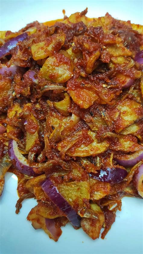 Cara Untuk Membuat Sambal Kentang Ikan Bilis Menu Yang Boleh Dimakan