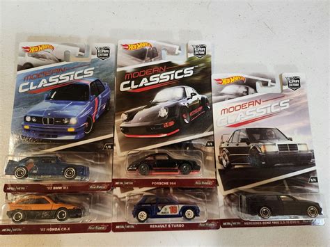 Hot Wheels Car Culture Modern Classic Set Of Antique Price Guide Details Page