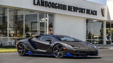 Lamborghini Delivers First Centenario in US