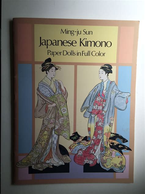 Japanese Kimono Paper Dolls Dover Paper Dolls 8