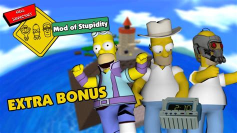 The Simpsons Hit Run Hell Inspector S Mod Of Stupidity Extra Bonus