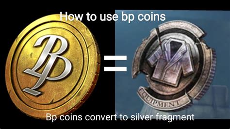 How To Use Bp Coins In Pubg How To Convert Bp Coin To Silver Fragment