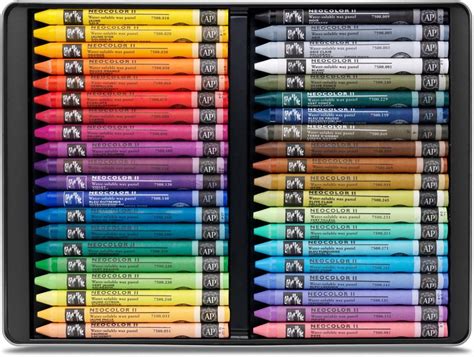 Caran D Ache Classic Neocolor Ii Aquarelle Water Soluble Pastels Colors