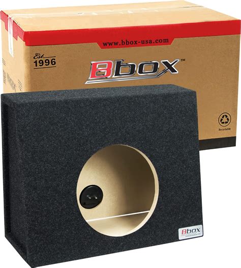 Bbox Single Sealed 10 Inch Wedge Shaped Subwoofer Enclosure Car Subwoofer Boxes