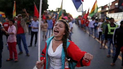 The Long March Protest Of Paraguay Mintpress News