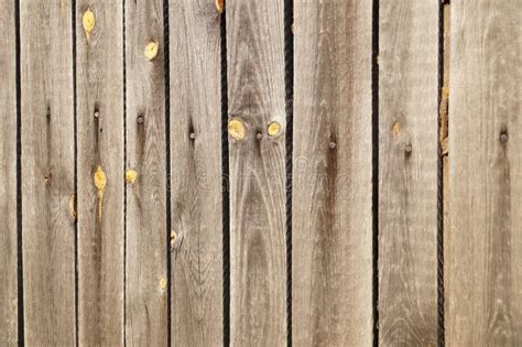 A Wall Made Of Wooden Planks Nailed With Nails Stock Photo Image Of