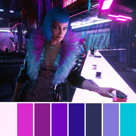 Cyberpunk 2077 - Colors Chart : r/gaming