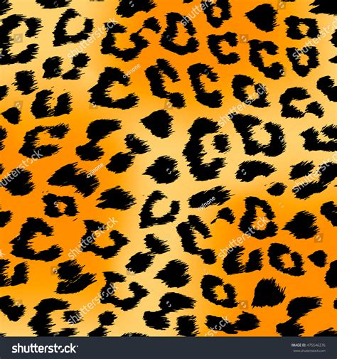 Tiger Print Background Stock Vector 475546276 - Shutterstock