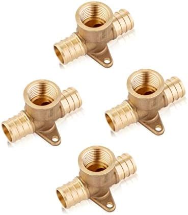 Pack Of Efield Pex Inch X Inch Female Npt Drop Ear Elbow