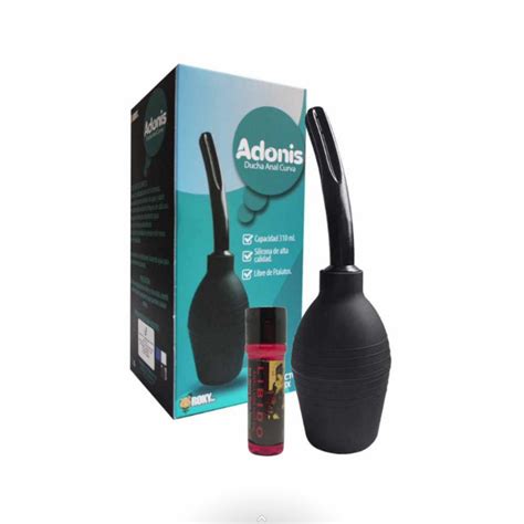 Ducha Anal Y Vaginal Curva Enema Rectal Ml Lubricante Anal Entume Y Dilata Luegopago