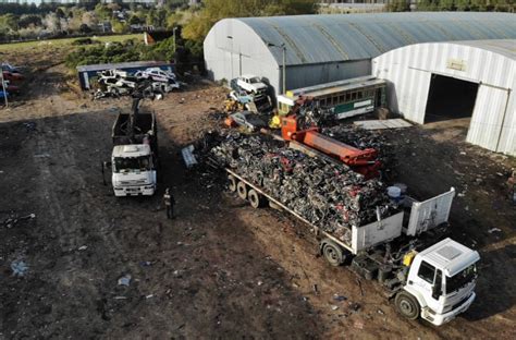 Finaliz La Primera Etapa De Compactaci N De Veh Culos El Marplatense