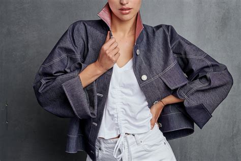 Джинсовый жакет (куртка) - Бесплатные выкройки скачать