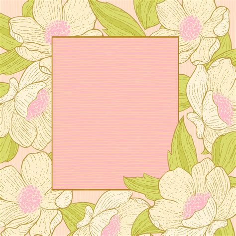 Premium Vector | Floral Wedding background