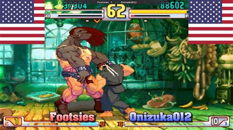 Street Fighter Iii Rd Strike Footsies Usa Vs Onizuka Usa