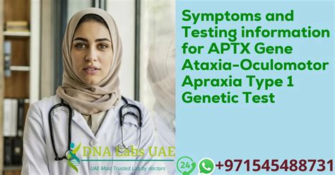 Symptoms and Testing information for APTX Gene Ataxia-Oculomotor ...