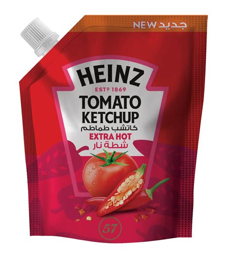 Buy Heinz Tomato Ketchup Extra Hot Doypack 125g Online In Egypt Talabat Egypt