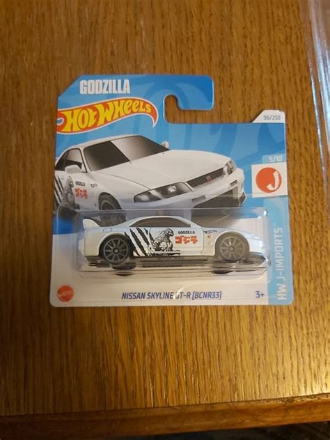 Hot Wheels Hw J Imports Godzilla Nissan Skyline Gt R Carta Corta Eur Picclick It