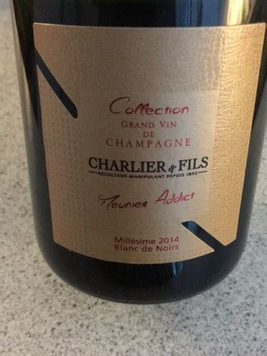 2014 Charlier Fils Meunier Addict Millésime Blanc de Noirs Champagne