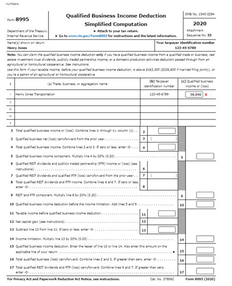 Solved In 2020 Henry Jones Social Security Number Chegg