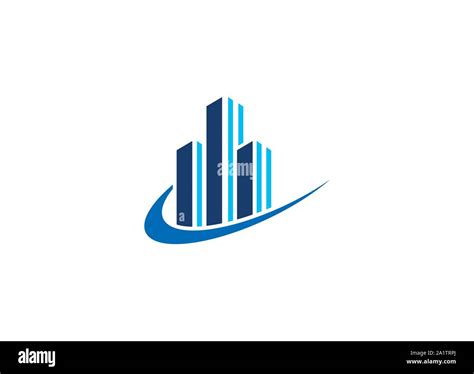 Real Estate Vector Logo Design Home Logo Mortgage Logo Building