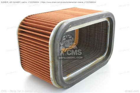 17222568004 Element Air Cleaner Honda Buy The 17222 568 004 At CMSNL