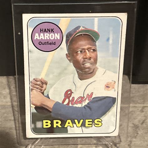 1969 Topps Set Break 100 Hank Aaron VG VGEX GMCARDS EBay