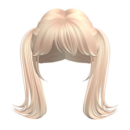 Cute Low Messy Twin Tails Blonde Roblox Item Rolimon S