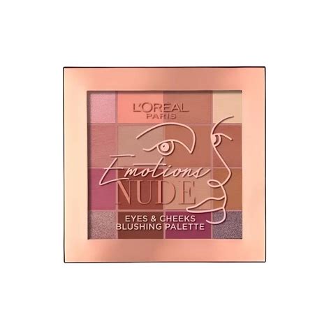 L Oreal Paris Eyes Cheeks Blushing Palette Emotions Nude 01 BIG W