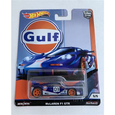 Xe Hot Wheels Premium Mclaren F Gtr Gulf Shopee Vi T Nam