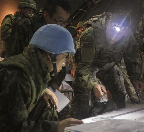 Battery commander explains safety operations during live fire exercise