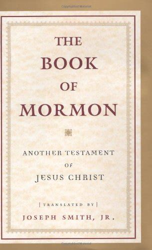 The Book Of Mormon Another Testament Of Jesus Christ First