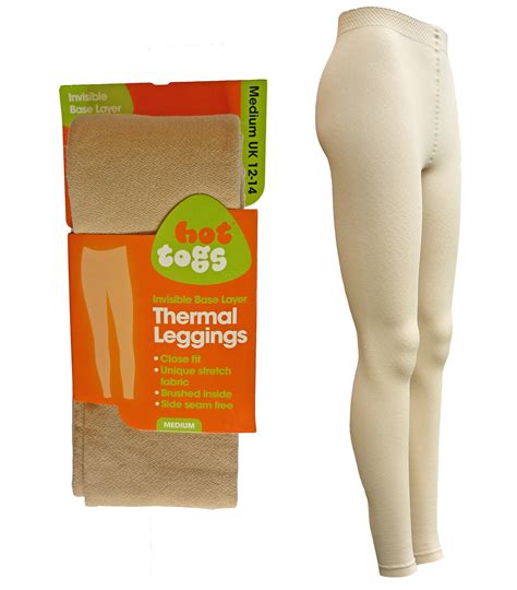 Nude Thermal Leggings Hot Togs
