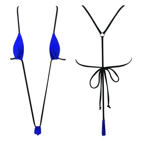 Exotic Micro Bikini Set Beach Swimwear Female Sex Extreme Sunbathing Swimming Costumes For Women