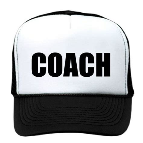 Coach Football Basketball Sports Vintage Retro Style Trucker Cap