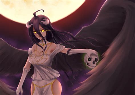 Albedo From Overlord Stunning Hd Wallpaper By Rainyhacker