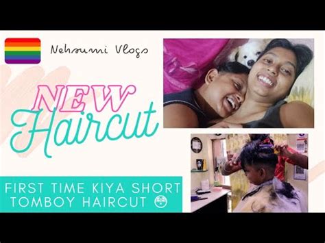 Neha Ne Kiya Haircut Tomboy Haircut Hairstyle Daily Vlogs 44 Cute Lesbian Couple YouTube