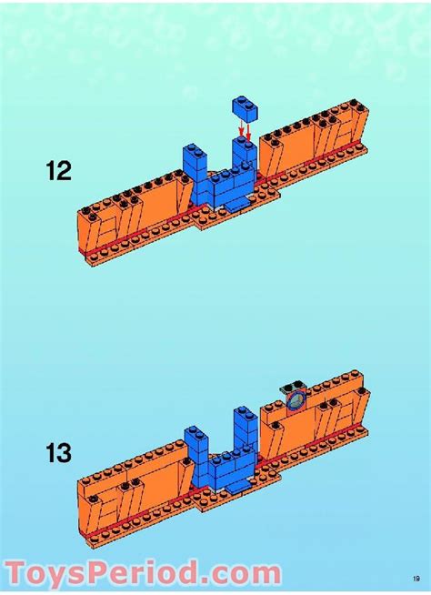 Lego Good Neighbors At Bikini Bottom Instructions And Parts List