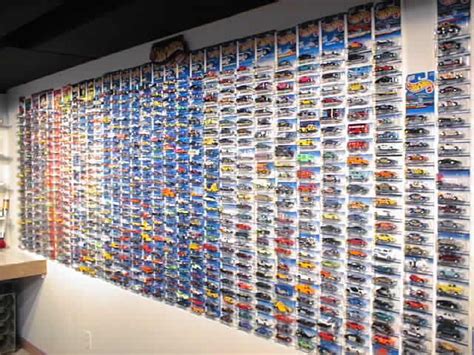 Hot Wheels Display Wall In The Man Cave Hot Wheels Wall Hot Wheels Display Hot Wheels Room