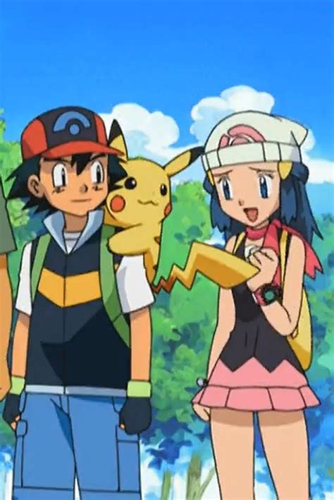 Ash And Dawn Pokemon Perla Y Diamante Pokemon Pokemon Diamante