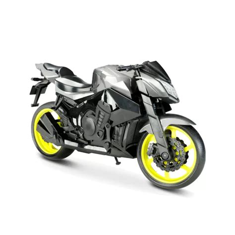 Moto Naked Motorcycle Roma Brinquedos Chumbo